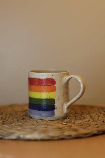 Speckled Pride Flag Mug