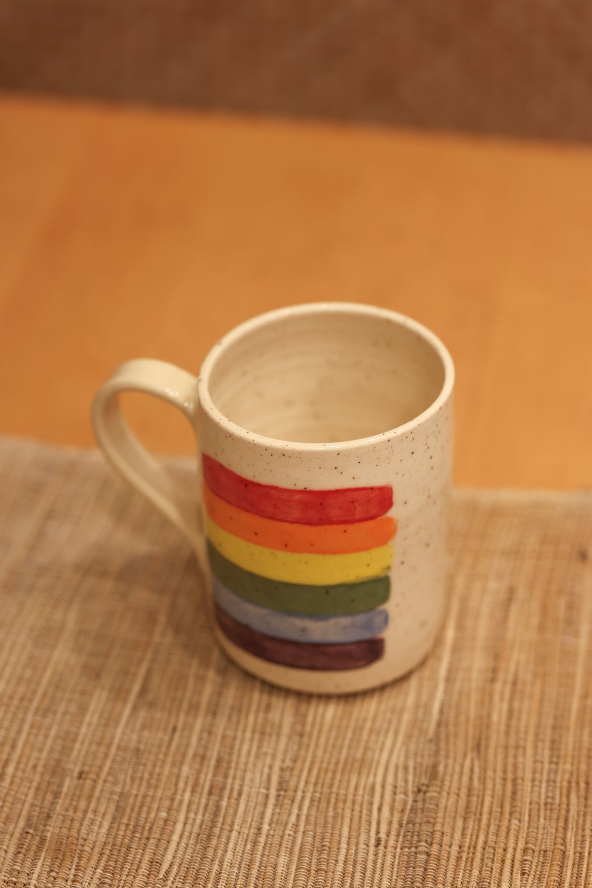 Speckled Pride Flag Mug