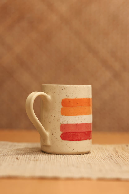 Speckled Lesbian Pride Flag Mug