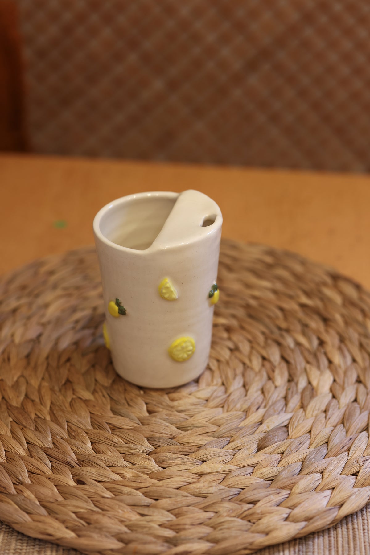 Sliced Lemon To-Go Cup 🍋