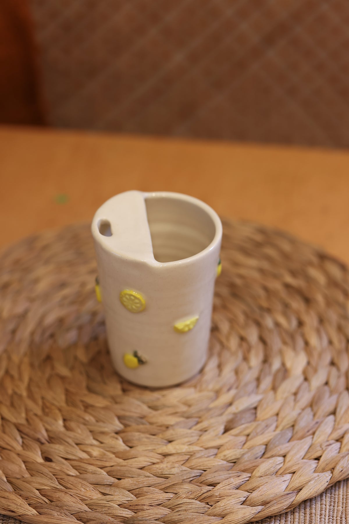 Sliced Lemon To-Go Cup 🍋